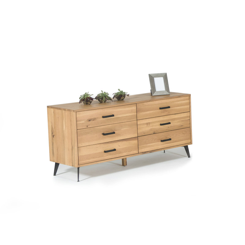 Langley Street Alexandria Modern 6 Drawer Double Dresser Wayfair